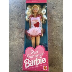 1992 Barbie Red Romance Special Edition Doll By Mattel